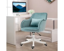 STILVORA Bureaustoel 57 X 70 X 78 86 Cm - Ergonomisch Met Trilmassage Lendenkussen En Usb - 360 Graden Draaibaar - Schuim Groen
