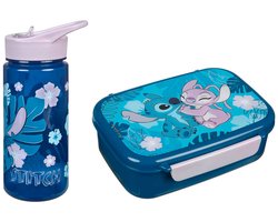 Stitch Broodtommel en Drinkbeker Set.
