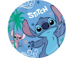 Stitch papieren borden 19.5 cm