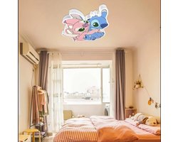 Stitch plafondlamp kinderkamer.