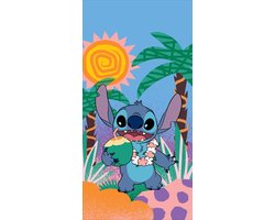 Stitch strandlaken aloha party 70 x 140 cm Katoen
