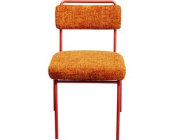 Stoel Ally oranje en rood Kare Design