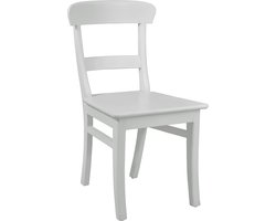 Stoel Ardeche wit 88 x 43 x 49 cm by Storm - Bistro - Bistrostoeltje - Eetkamerstoel