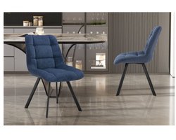 Stoel - Comfortabel - Blauw