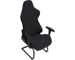 Stoel Hoes-Stoelhoezen-stoelen stretch -Hoes voor gamingdraaistoelAfneembaar en wasbaarmet 2armrankerstoelhoes