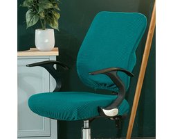 Stoel Hoes-Stoelhoezen-stoelen stretch -Hoes voor gamingdraaistoelAfneembaar en wasbaarmet -Bureaustoelhoes - 1 set zachte stretch spandex stoelhoezen voor bureaustoel