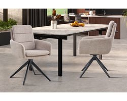 Stoel 'isolde' set van 2