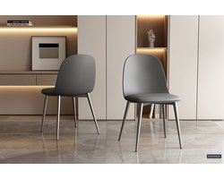 Stoel Jasmin | 51 x 44 x 81 cm | Grijs