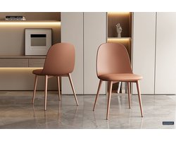 Stoel Jasmin | 51 X 44 X 81 Cm | Terracotta