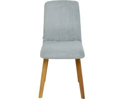 Stoel Lara Cord blauw Kare Design