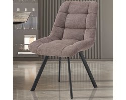 Stoel Lizzy | 52 X 62 X 89 Cm | Peperkleur