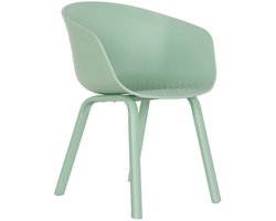 Stoel met armleuning DKD Home Decor 56 x 58 x 78 cm Groen 60 x 52 x 78 cm