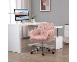 Stoel - TrendyLiving - Verstelbare hoogte - Comfortabel - Zwart met zilveren accenten