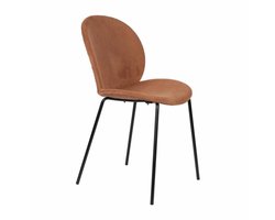 Stoel Zuiver Bonnet Chair Terra Cotta
