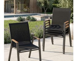 Stoel Zwart - Medahomestore