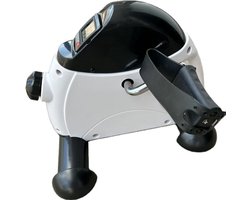 Stoelfiets met Handvaten - Under Desk Bike - Bureaufiets voor Fitness - Mobiliteitstrainer - Instelbare Weerstand - Bewegingstrainer voor Thuis en Kantoor