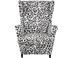 Stoelhoes Oorfauteuil - Beschermhoes Meubel - Meubels Vernieuwen - Rekbaar 2-delig - Universele Maat - Luipaard Print