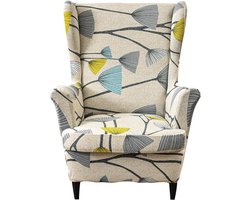Stoelhoes voor Oorfauteuil, Elastische Stretch Hoezen, Bescherming en Stijl voor Meubels (Dandelion)