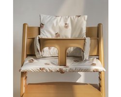 Stoelkussen voor Groei-Kinderstoel – stoelverkleiner - Zacht Kussen geschikt voor Trip Trap Houten Kinderstoelen