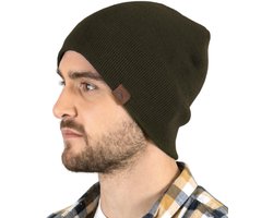 Stoere hoofddeksels Dagelijks gebreide muts - Mutsen voor heren - Wintermutsen voor heren en dames - Warme gebreide mutsen voor koud weer en mutsen