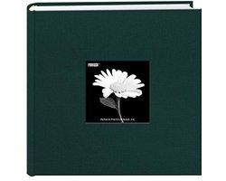 Stof Frame Fotoalbum voor 200 Foto's tot 4x6 Inch - Majestic Teal