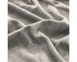 Stof per meter, 2 m x 155 cm, grijze decoratieve stof, per meter, voor gordijnen, tafelkleed, bankhoes
