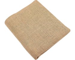 Stof per meter jute stof knutselen jute deken 160 cm x 100 cm jute band voor bruiloftsdecoratie natuur huis tuin decoratie per meter jute van natuurlijke vezels 280 g/m²