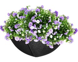 Stof Planter Liner - Plantenmand Insert - Planten Beschermen - Hoogwaardig Vilt - 14 inch - Grijs