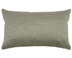 Stof Textile sierkussen Bea - groen - 30 x 50 cm - bank kussens - zitkussens - binnen/buiten - polyester