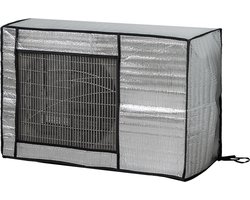 Stofdichte airconditionerhoes Mesh raam airconditionerhoes Airco Hoes - Airco - Airco Cover - Airco Afdekhoes - Airco Omkasting - Airco Hoes Buitenunit - Airco Beschermhoes - Airconditioning - Aircooler (86 * 35 * 60 cm)