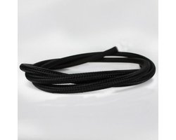 Stoffen kabel zwart per 10 meter | Maak je eigen unieke lamp.