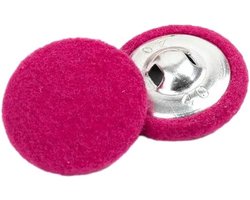 Stoffen Knoppen - Bedekte Knoppen - Doe-het-zelf Naaien - Metalen Handvat - 15-38 mm - Rosé