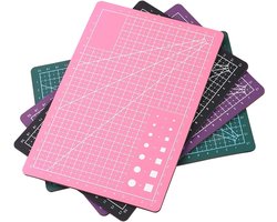 Stoffen Snijmat - Snijplank Mat DIY - Patchwork Naaien - Zelfherstellend - A5 22x15 cm - Groen