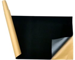 Stofrol, 17,7 ″ × 100 ″ (zwart) | , Gevlokt Stof voor Sieraden Dozen, Glazen Dozen, Groot Maat