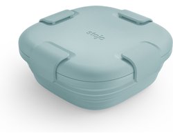 Stojo - Bowl - Vershouddoos - 700 ml - Opvouwbaar - Herbruikbaar - Aquamarine