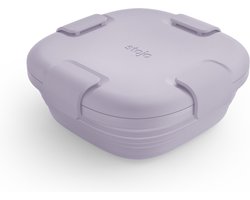 Stojo - Lunchbox 700 ml Lilac - Siliconen - Paars -