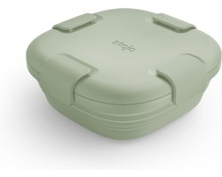 Stojo - Lunchbox 700 ml Sage - Siliconen - Groen -