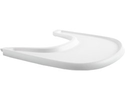 Stokke Dienblad, WIt - Compatibel met babyset Tripp Trapp - Handig in gebruik en schoon - Gemaakt van BPA-vrij plastic - Geschikt voor peuters van 6-36 maanden