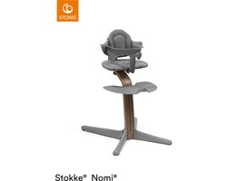 Stokke® Nomi® Kinderstoel - Walnut - Grey