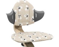 Stokke Nomi kussen, Mickey Signature - Voor zachtheid en comfort op de Nomi stoel & kinderstoel - Kinderen vanaf 6 maanden - Omkeerbaar en kan in wasmachine