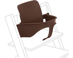 Stokke Tripp Trapp Baby Set2, Warm Brown - Maak van de Tripp Trapp-stoel een kinderstoel - Afneembare zitting voor 6-36 maanden - Past bij Tripp Trapp-modellen van na mei 2006
