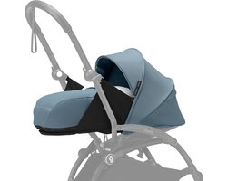 Stokke YOYO 0+ Newborn Pack, Aqua - Inclusief matras, uitschuifbare luifel en vijfpuntsgordel - Vereist YOYO-frame (apart verkrijgbaar)
