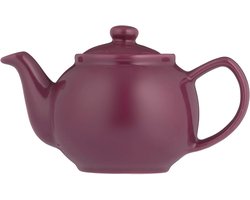 Stoneware Theepot 45 cl - 2 Kops Theepot Keramiek Diep Magenta