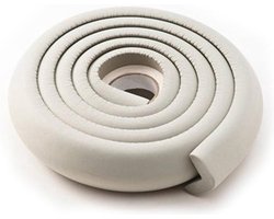 Stootrand foam - rand beschermer - rand bescherming - tafelbeschermer - kids/kinder safety - baby safety - veiligheid - tafelhoek - tafelrand - omrander - stootkussen - stootrand - ledikant