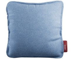 Stoov Warmtekussen | Ploov Mid Blue | Duurzaam & Draadloos | Infrarood warmtekussen | 45x45 cm | Plus batterij
