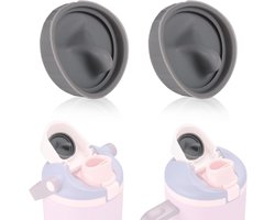 Stoppers voor Owala FreeSip Sway, Grijze Siliconen Afsluitbare Flesdop met Mondstuk Accessoires voor Sportwaterflessen Compatibel met Owala FreeSip Sway 30oz 40oz