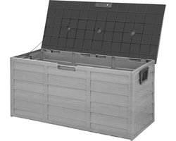 Storage box Garden cushion box 300 liters - Outdoor storage boxes - Waterproof garden box - Patio furniture - Garden tools - Swimming pool accessories Storage box Garden cushion box