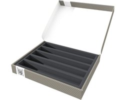 Storage Box - Opbergdoos Modelbouw - Modelspoor Opslag - 5 Slots Schuim - Rechthoekig - Niet gespecificeerd