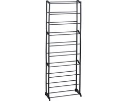 Storage solutions Schoenenrek - 10 laags - Zwart - Metaal