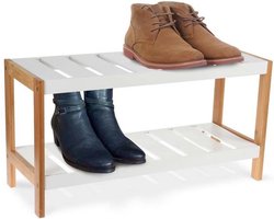 Storage solutions Schoenenrek met 2 lagen 70x26x36 cm